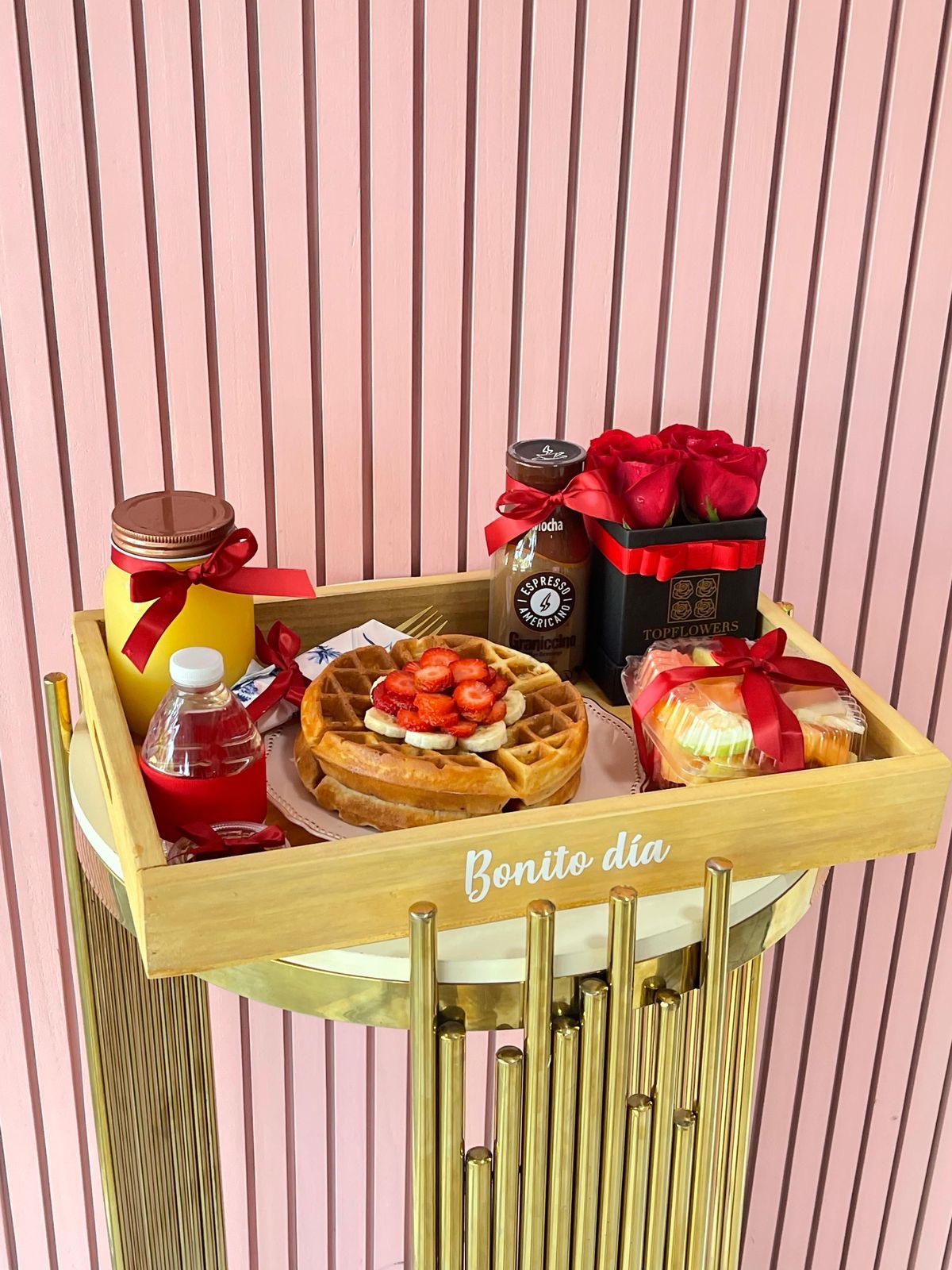 Breakfast for Her Top Flowers