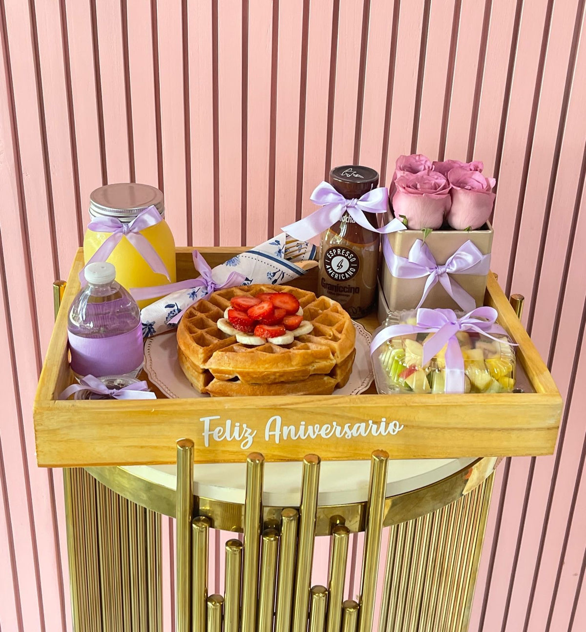 Breakfast for Her Top Flowers