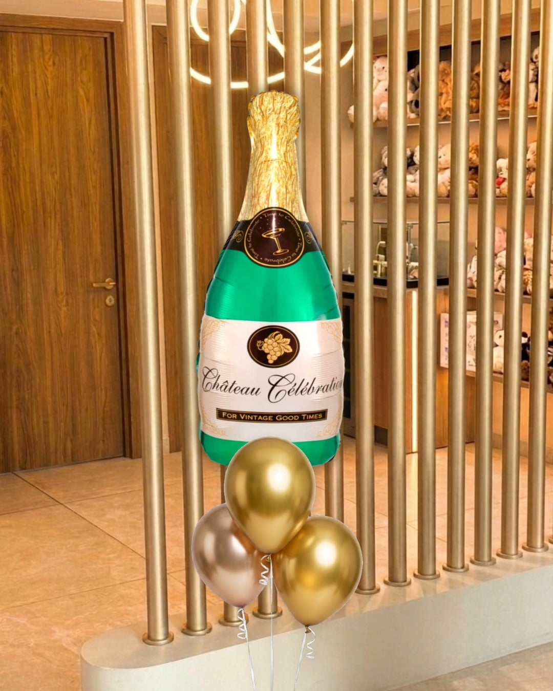 Champagne Balloons