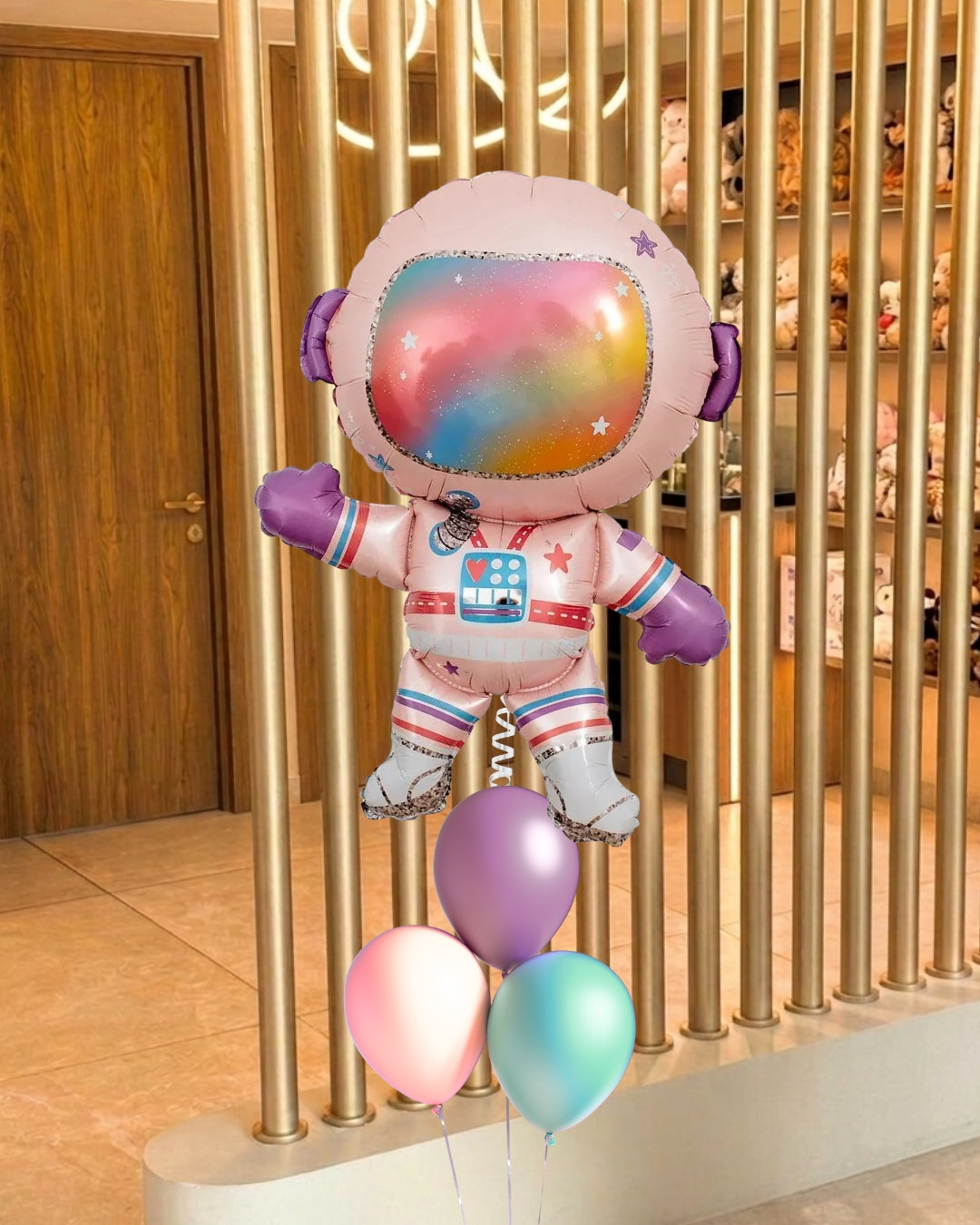 Girl Astronaut Balloon