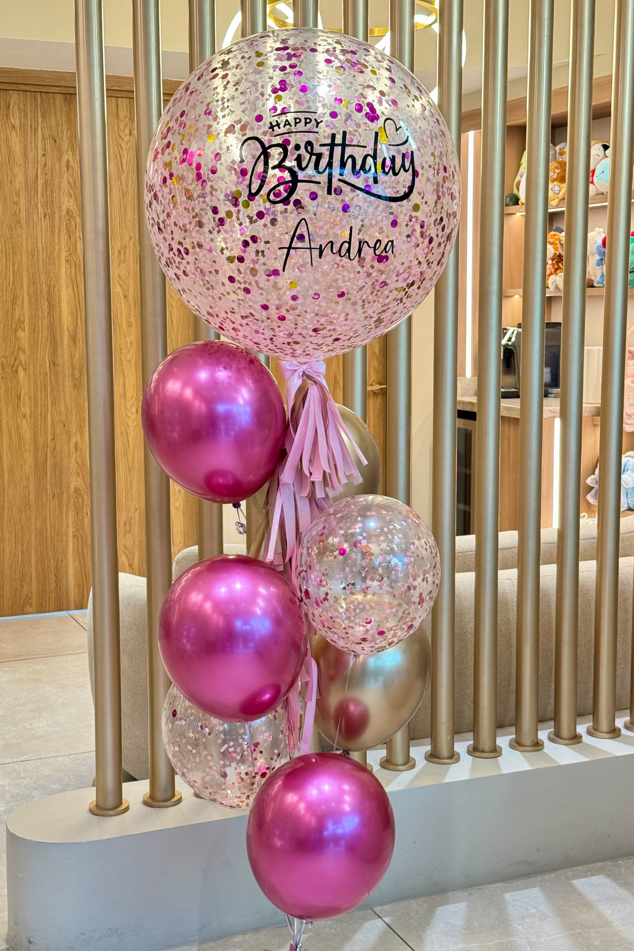 Pink Giant Confetti