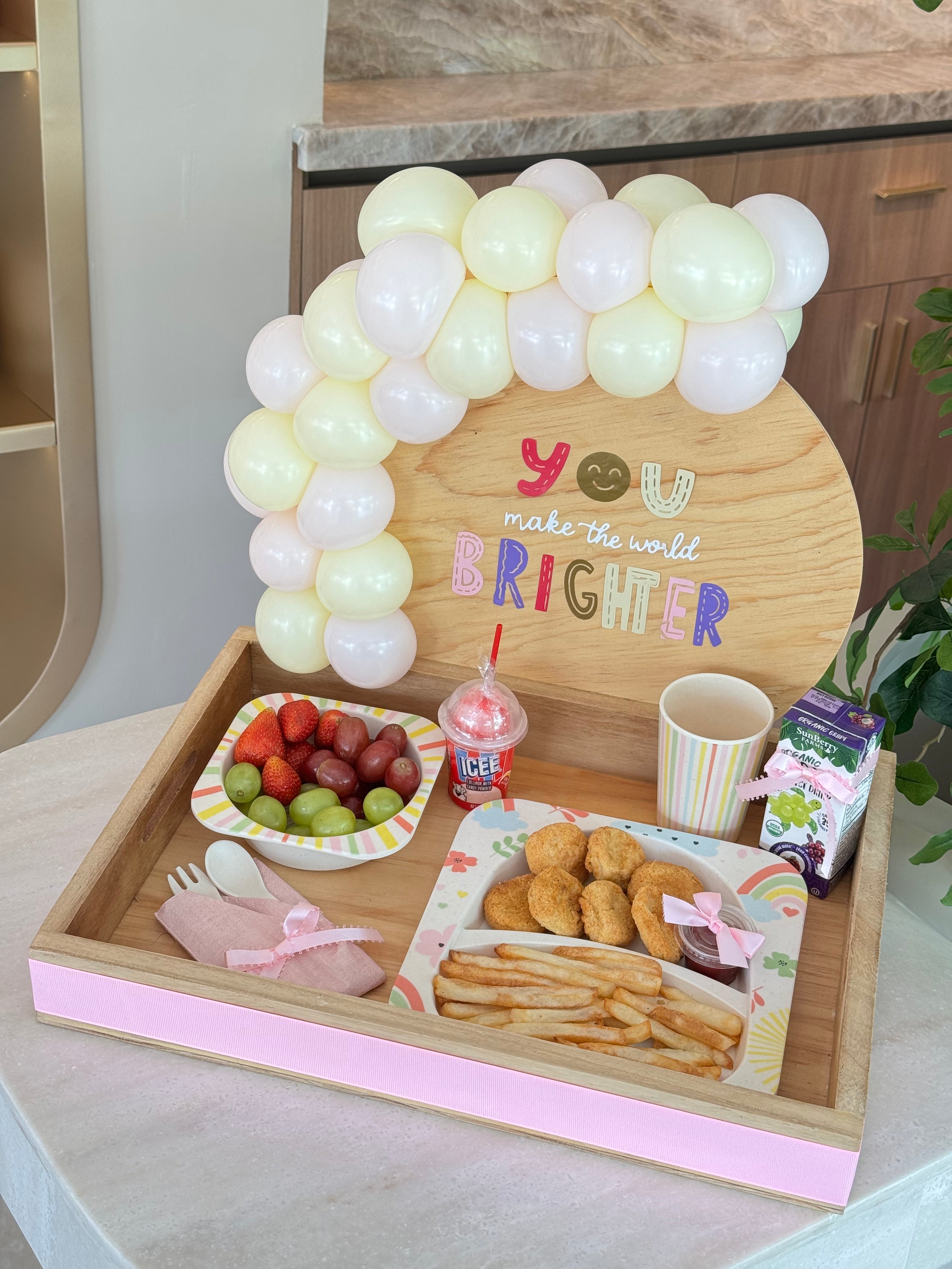 Balloons & Breakfast Girl
