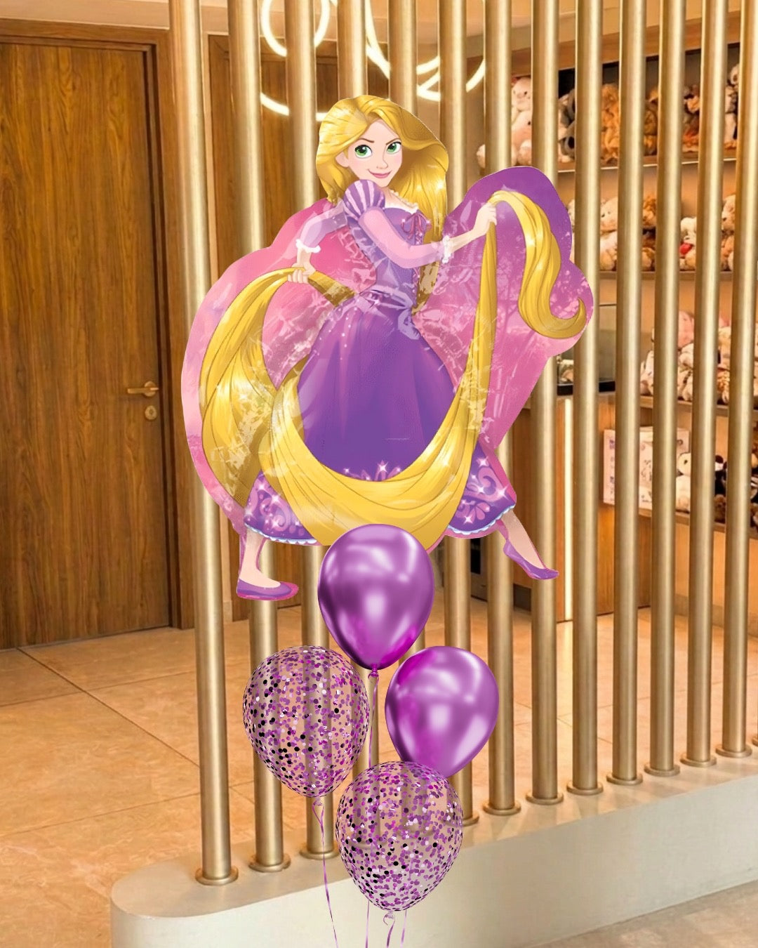 Rapunzel Purple Bouquet