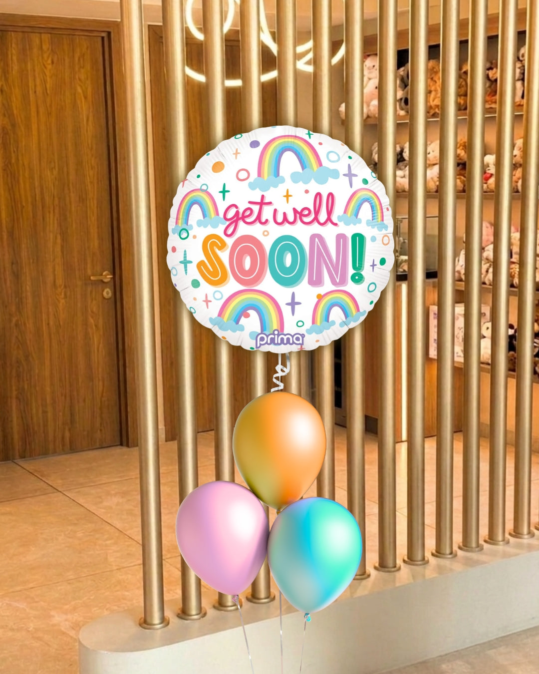 Metallic Get well soon