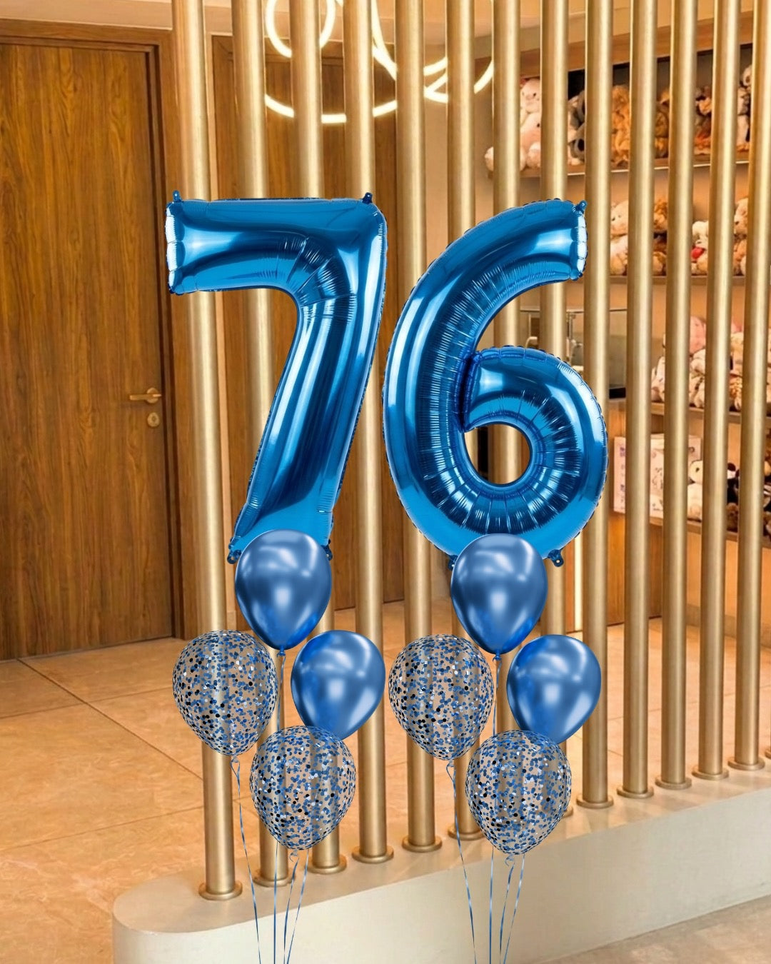 76 Numbers Bouquet