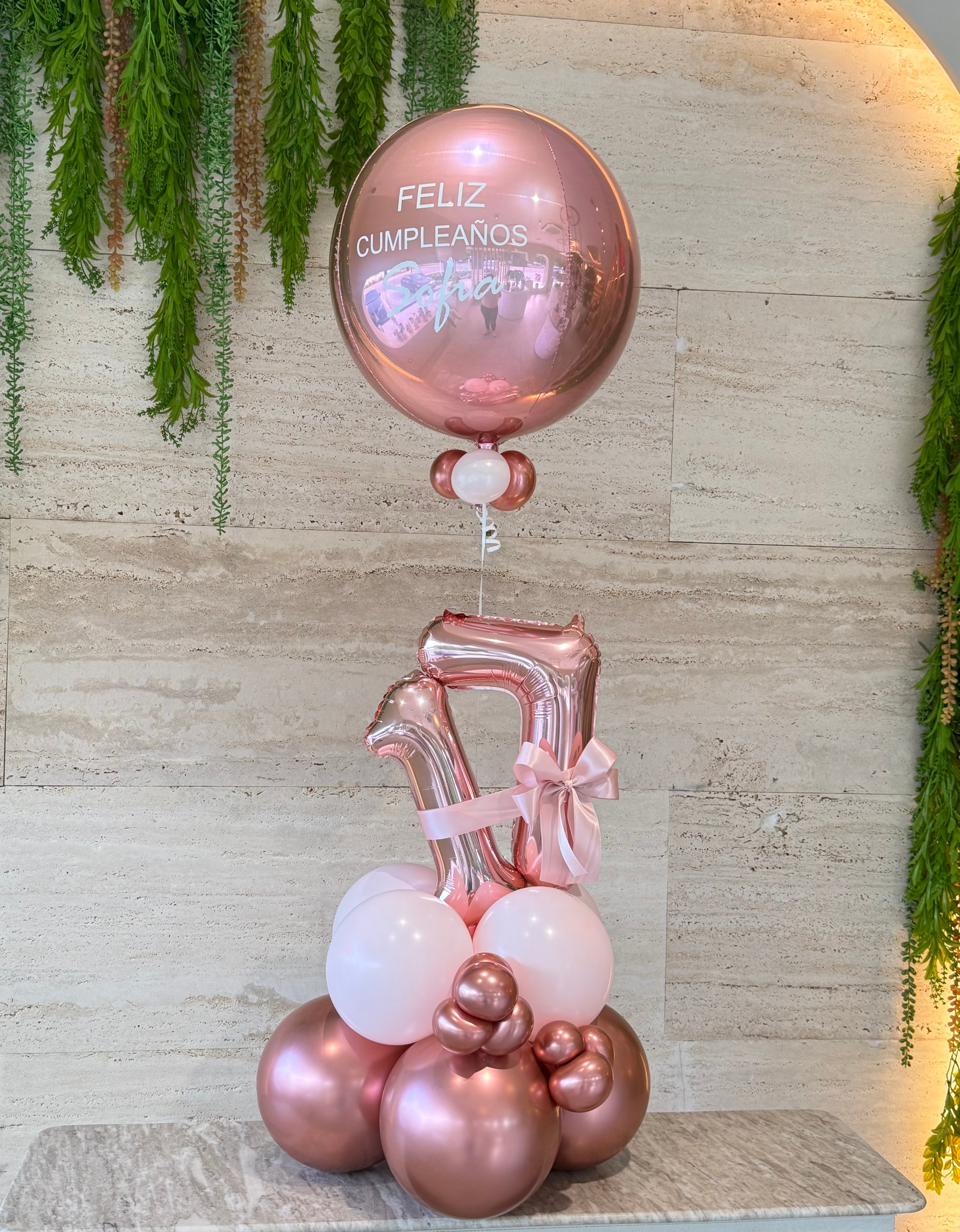 Bouquet & Orbz Rosegold
