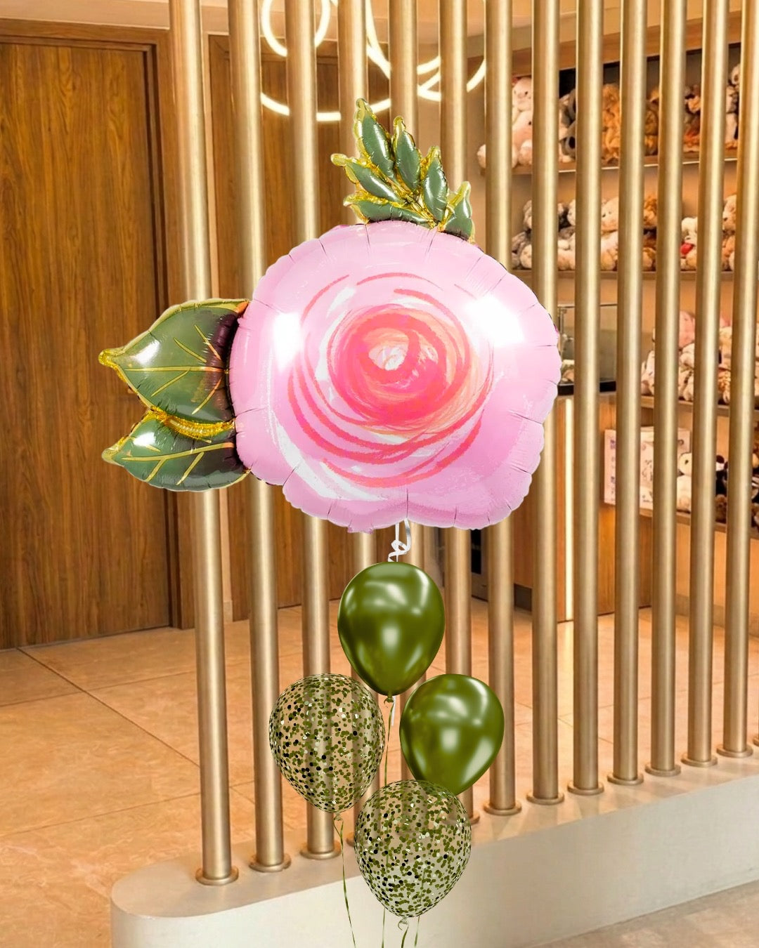 Pink Peony Balloon