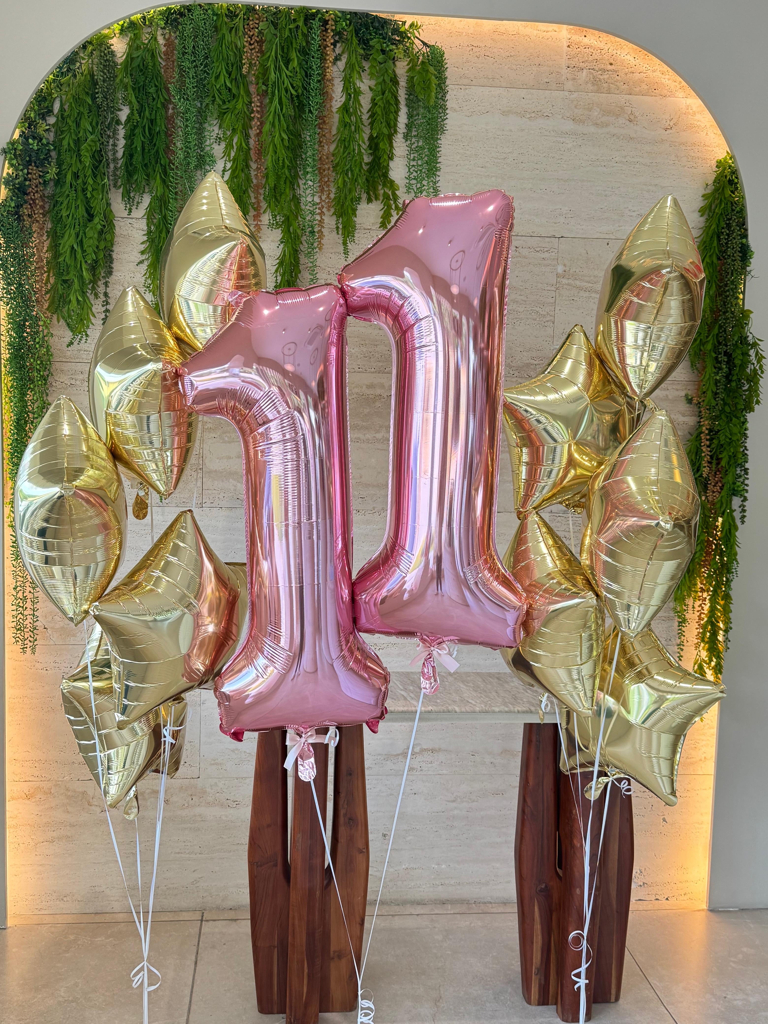 #11 Rosegold + Star Bouquet