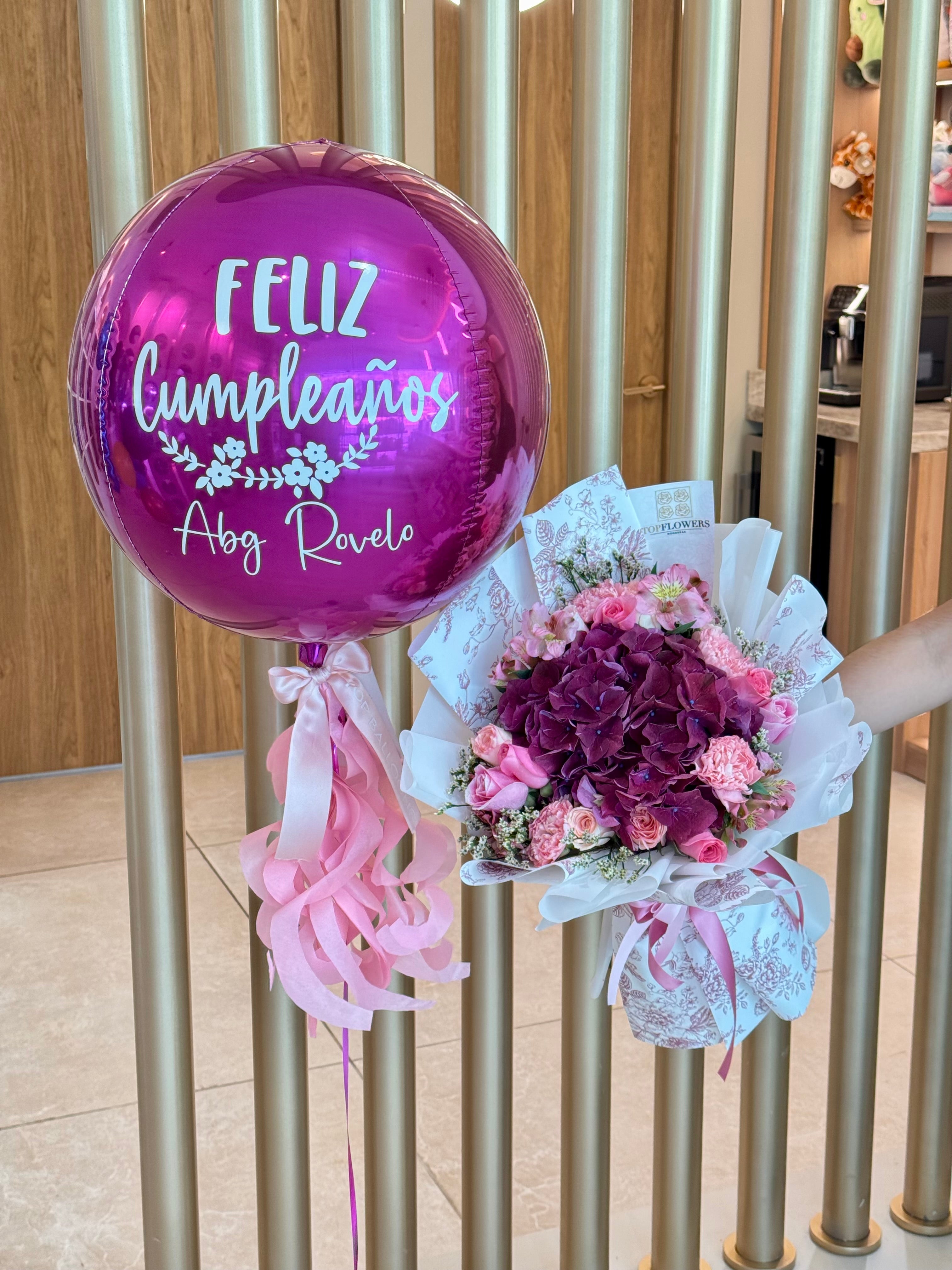 Hydrangea Bouquet & Orbz