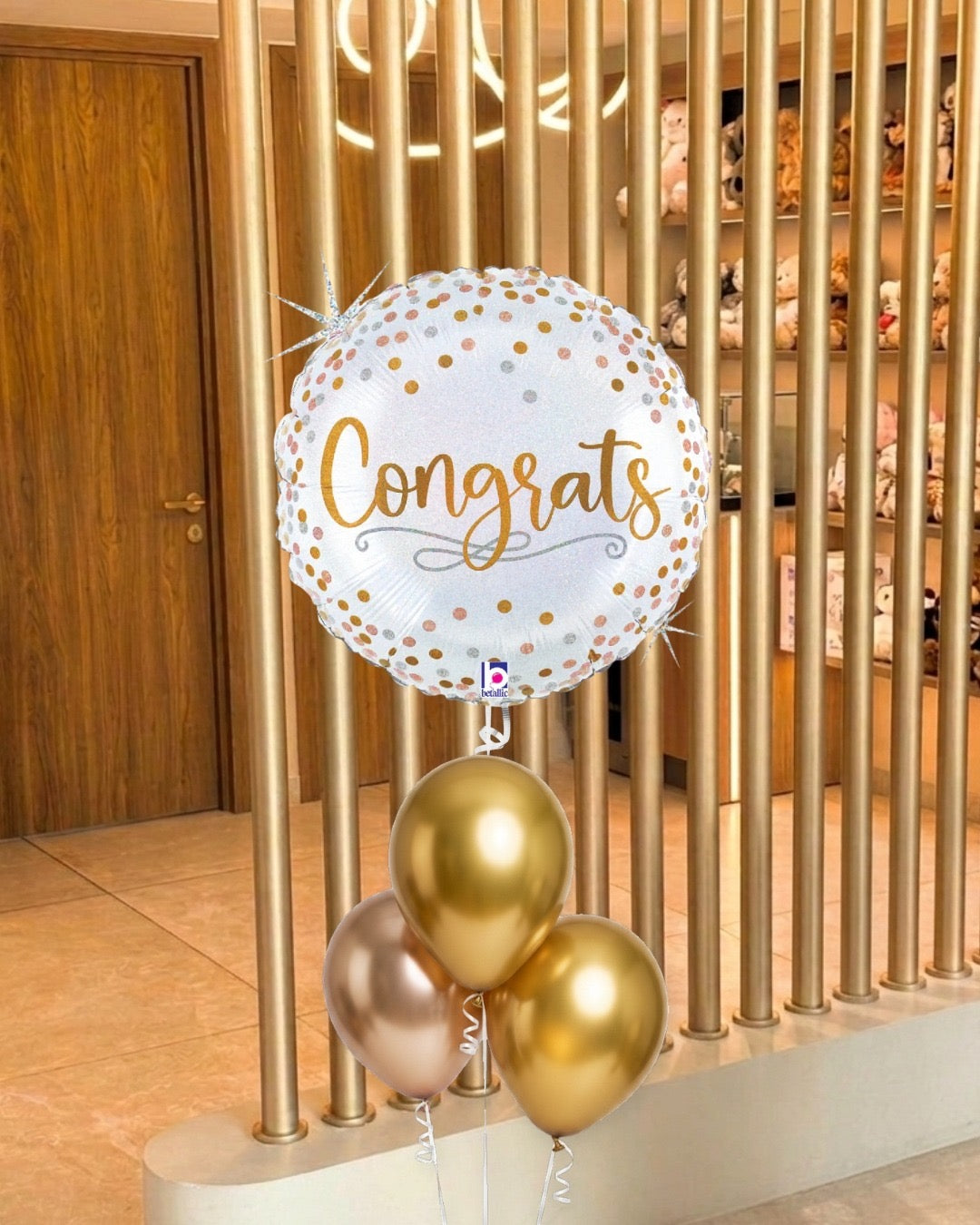 Metallic Congrats
