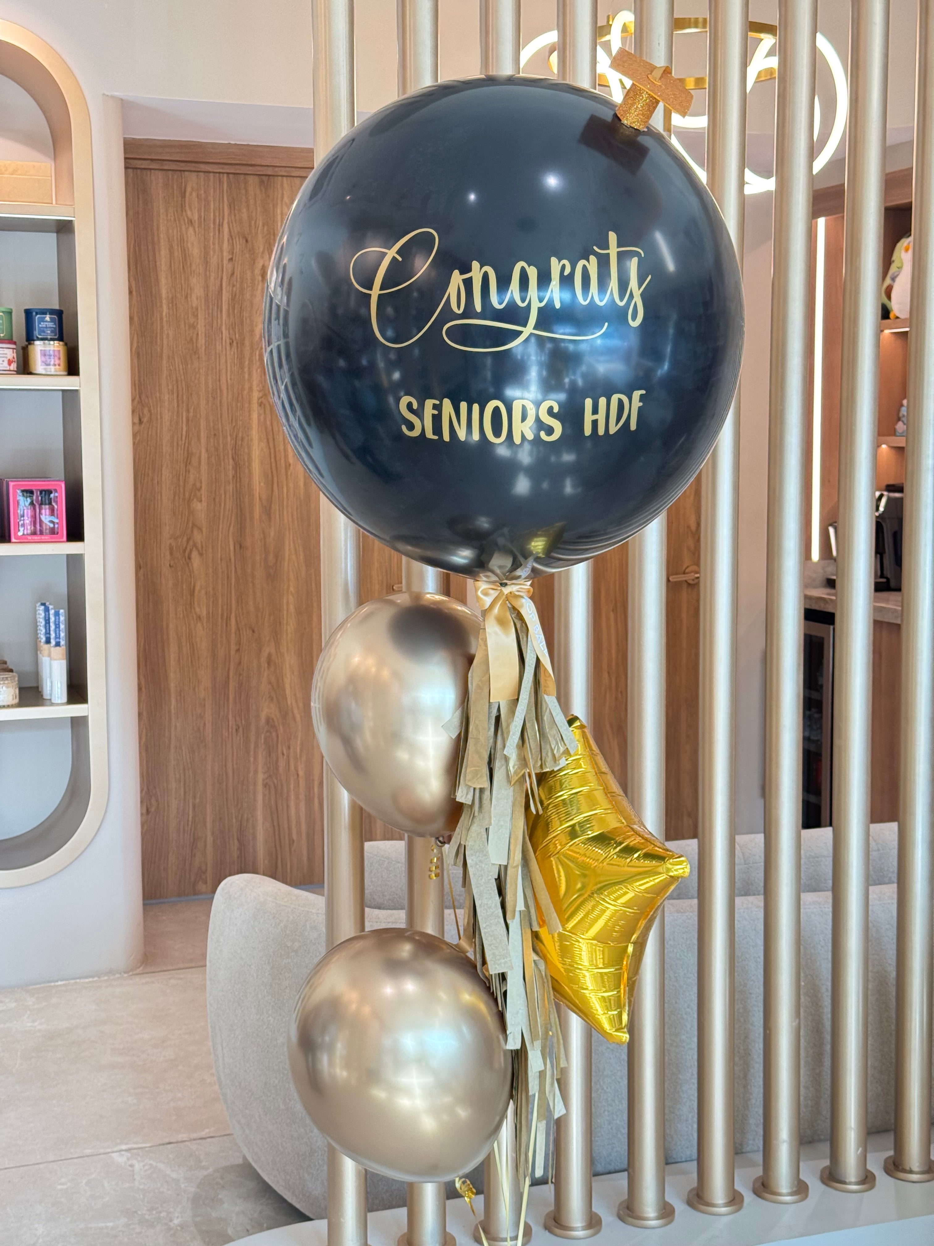 Black Giant Balloon