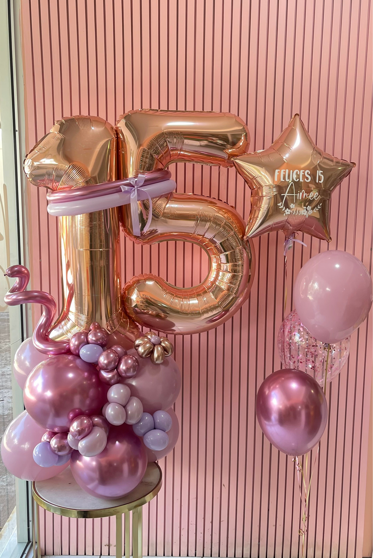 Numbers Bouquet + Balloons | Top Flowers