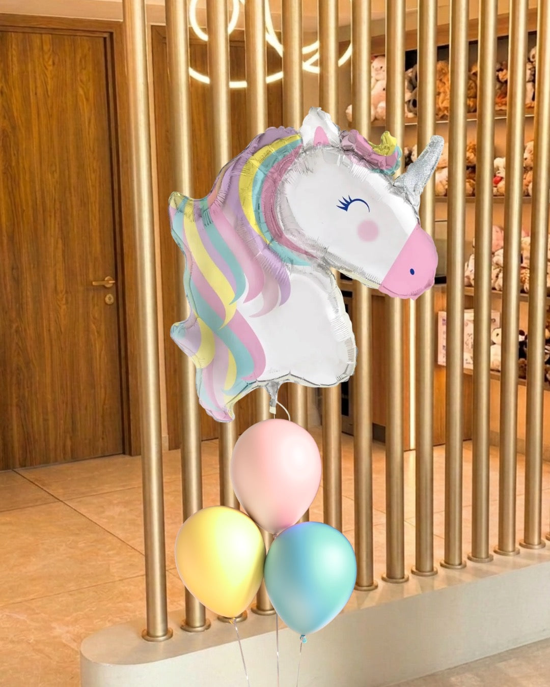 Unicorns Balloons Pink