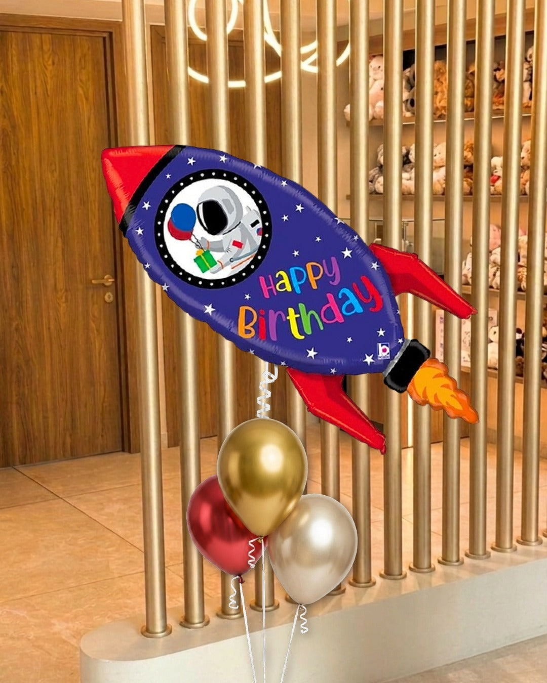 Space rocket Balloon