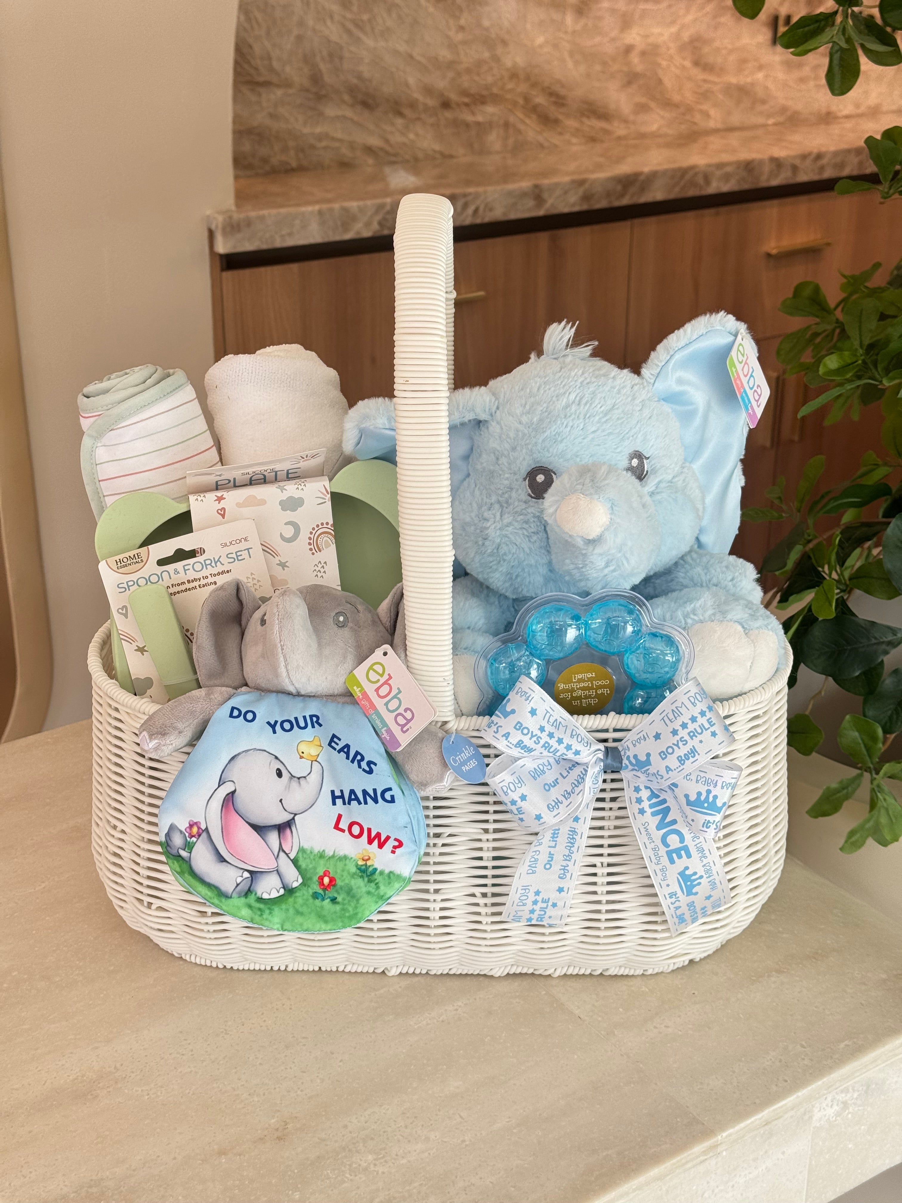 Baby Elephant Blue