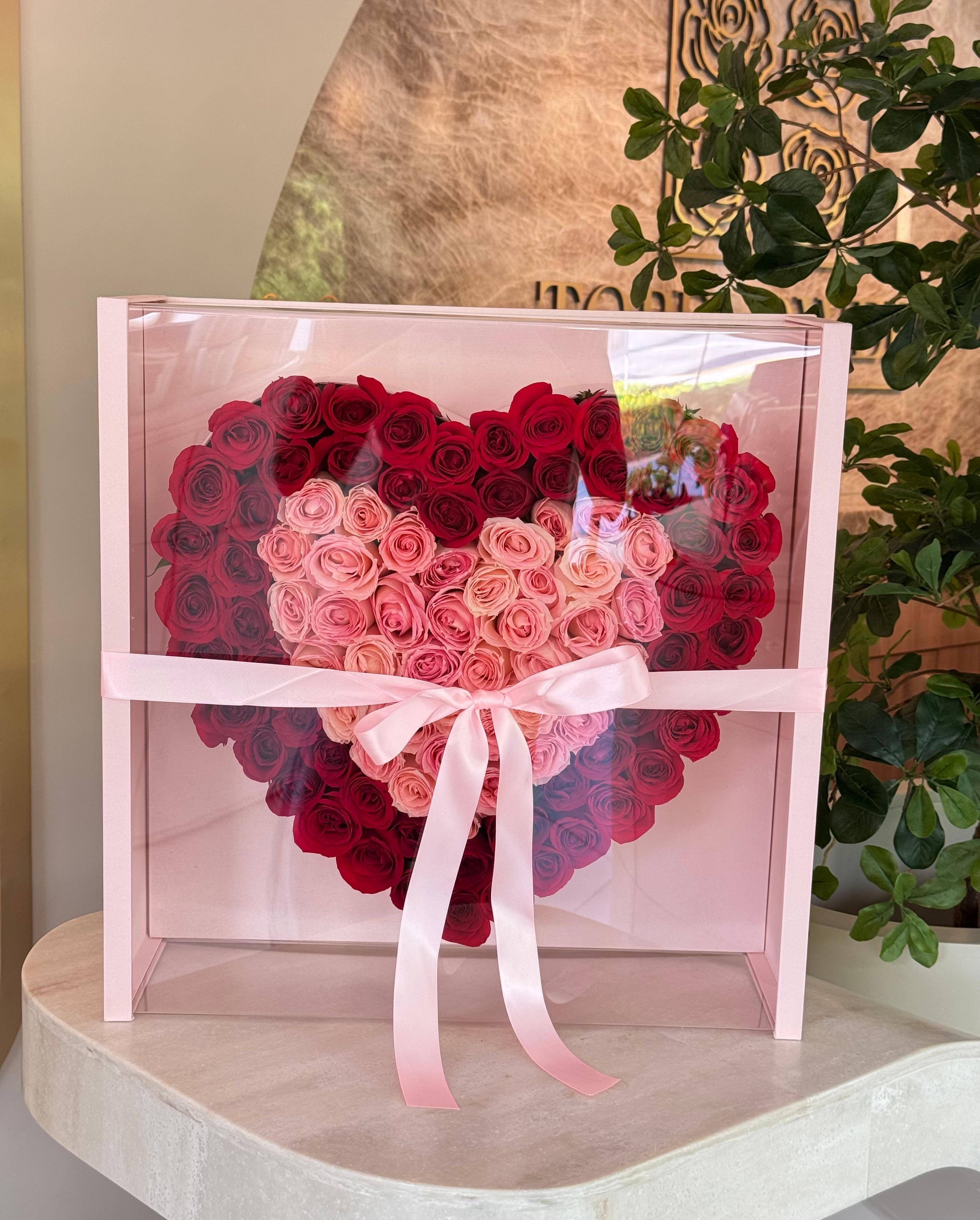 Acrylic Heart L