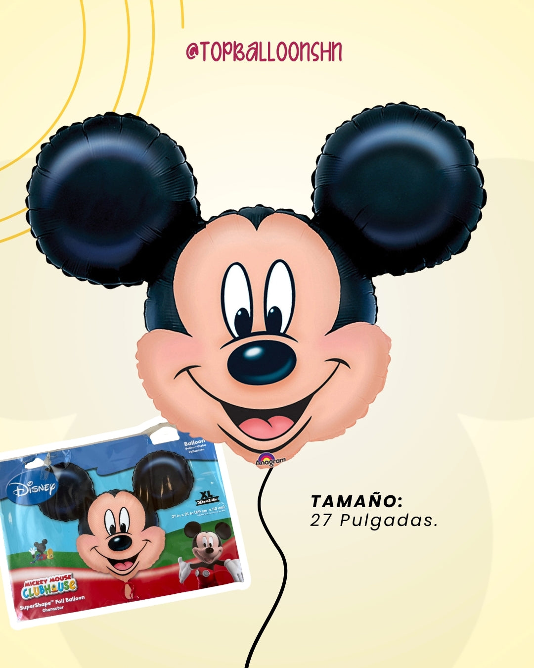 Mickey Mouse balloon