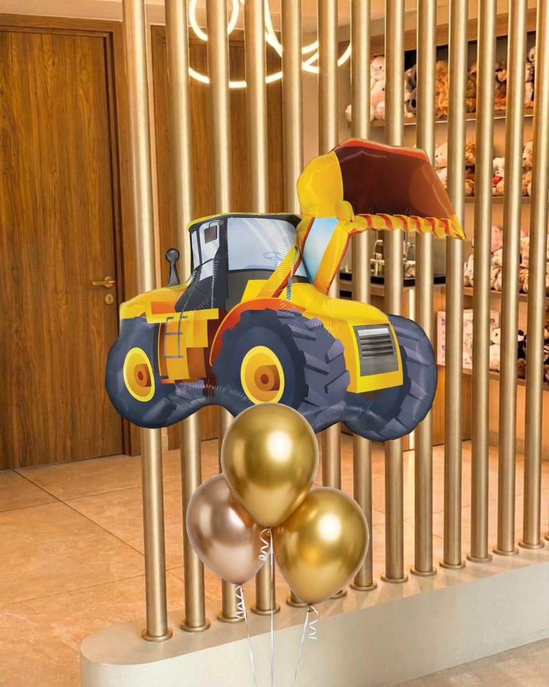 Bulldozer Truck Balloon