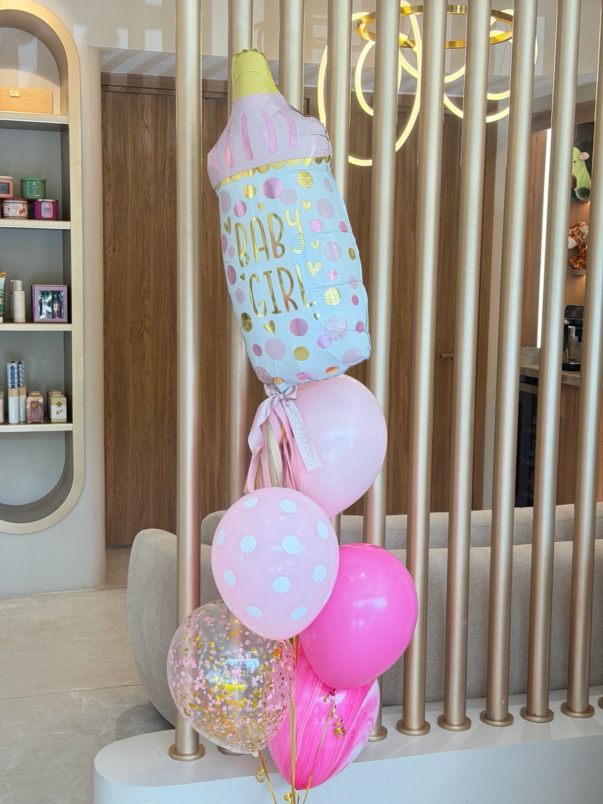 Baby Bottle Balloons