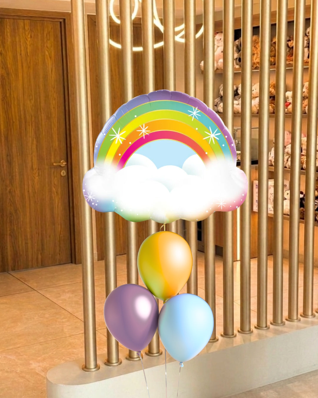 Rainbow Cloud Balloon