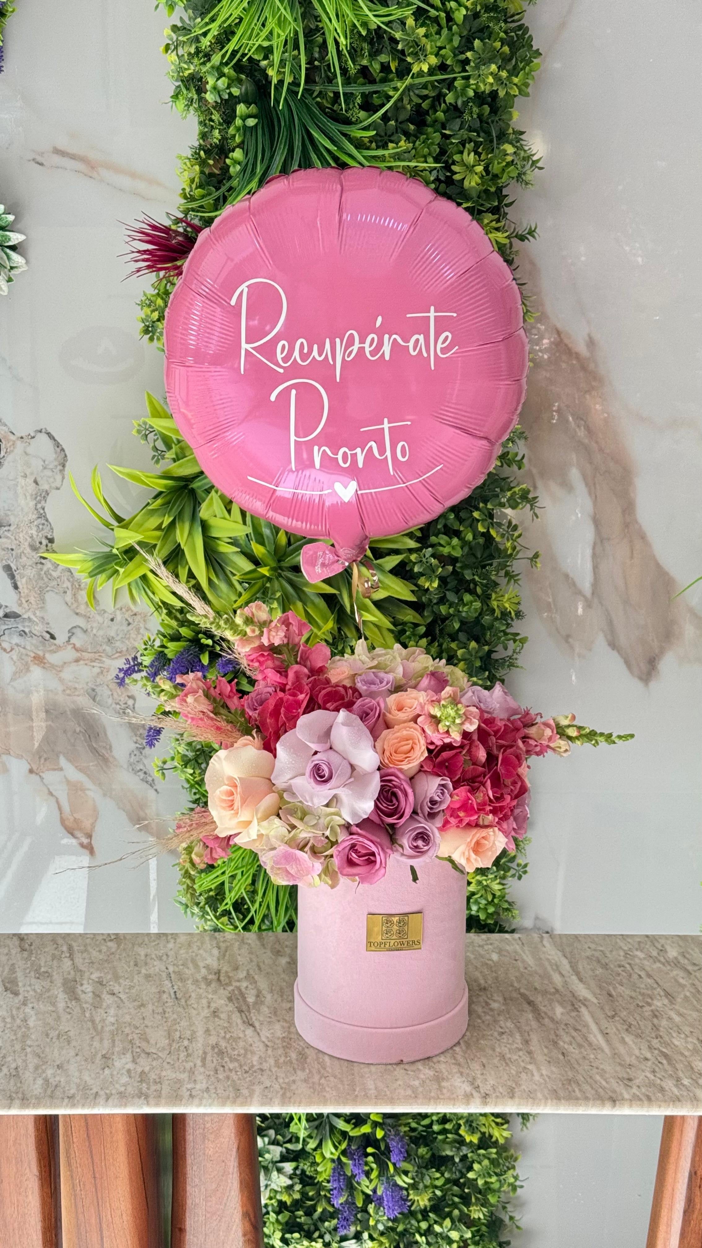 Pink Perfection + Metallic Balloon