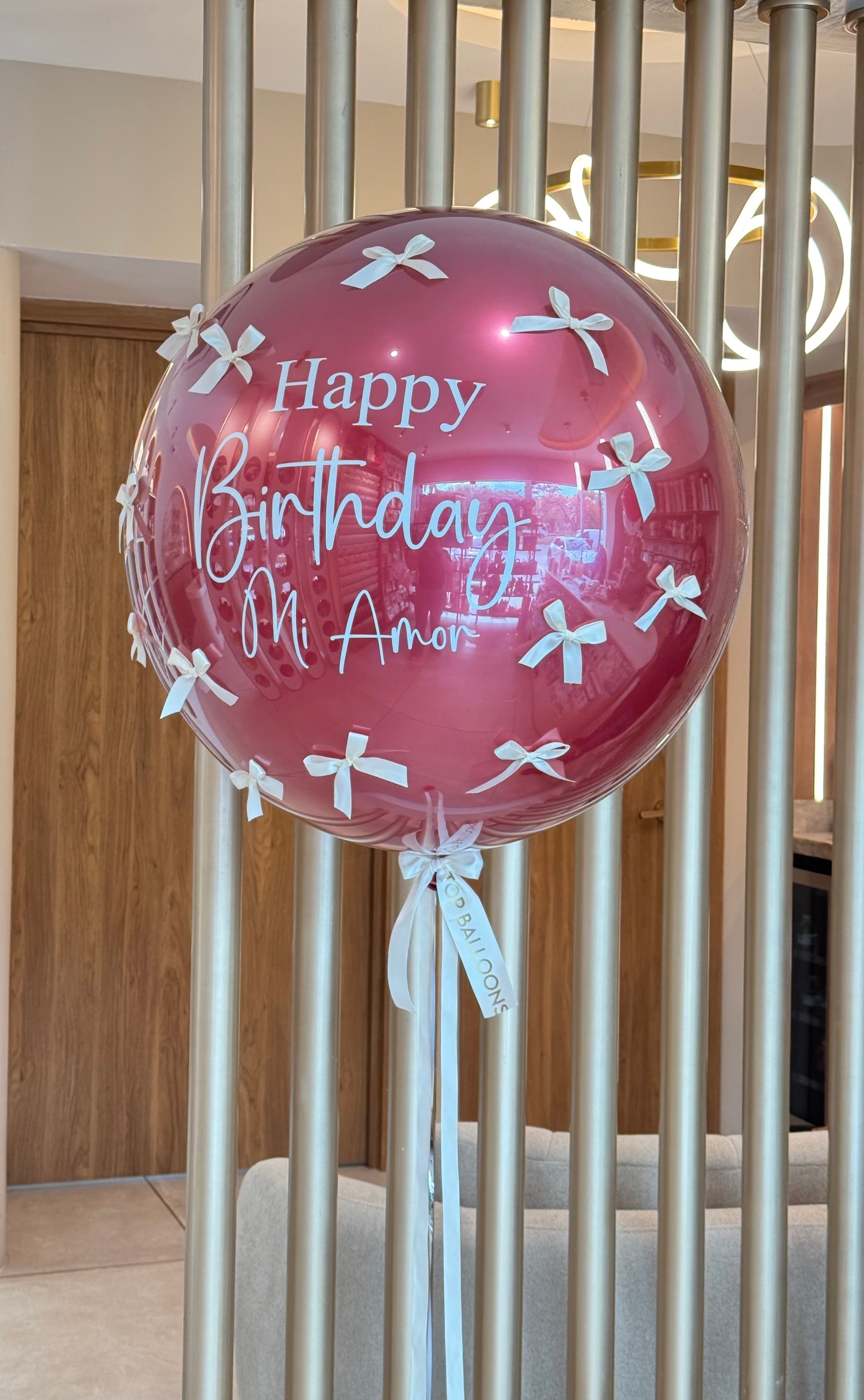 Red coquette Balloon