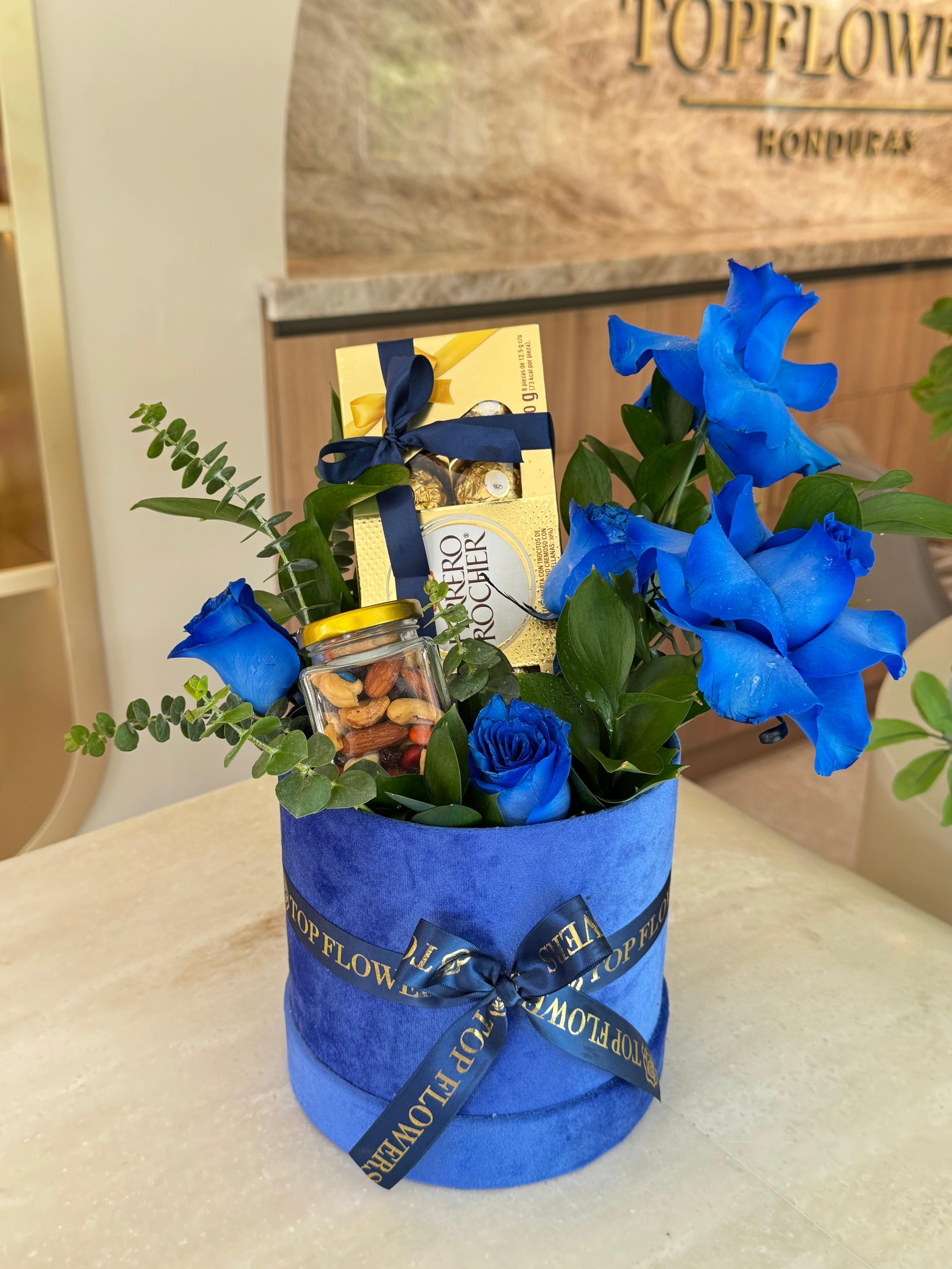 Flowers & Chocolate Box