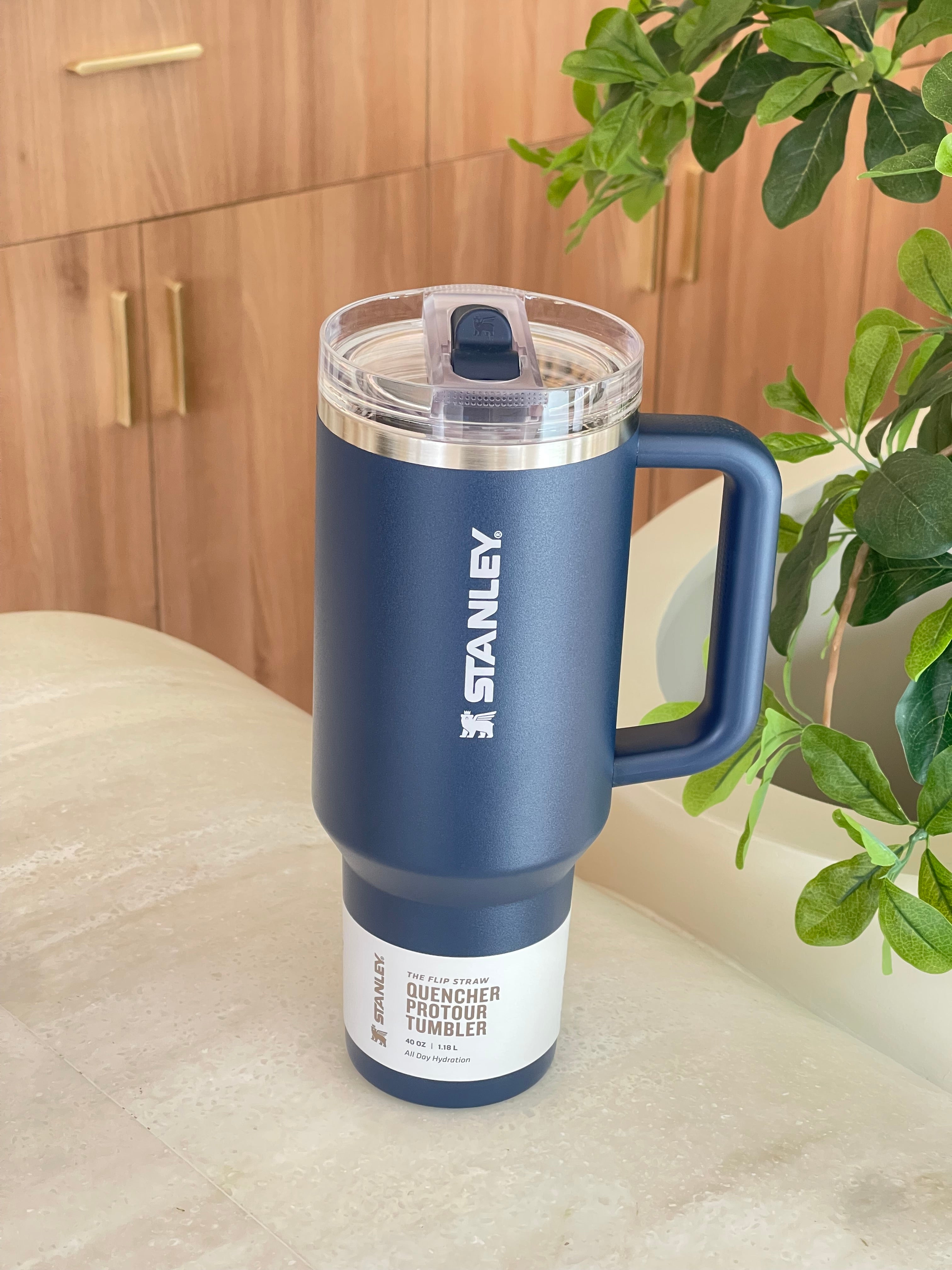 Blue Stanley 40 oz
