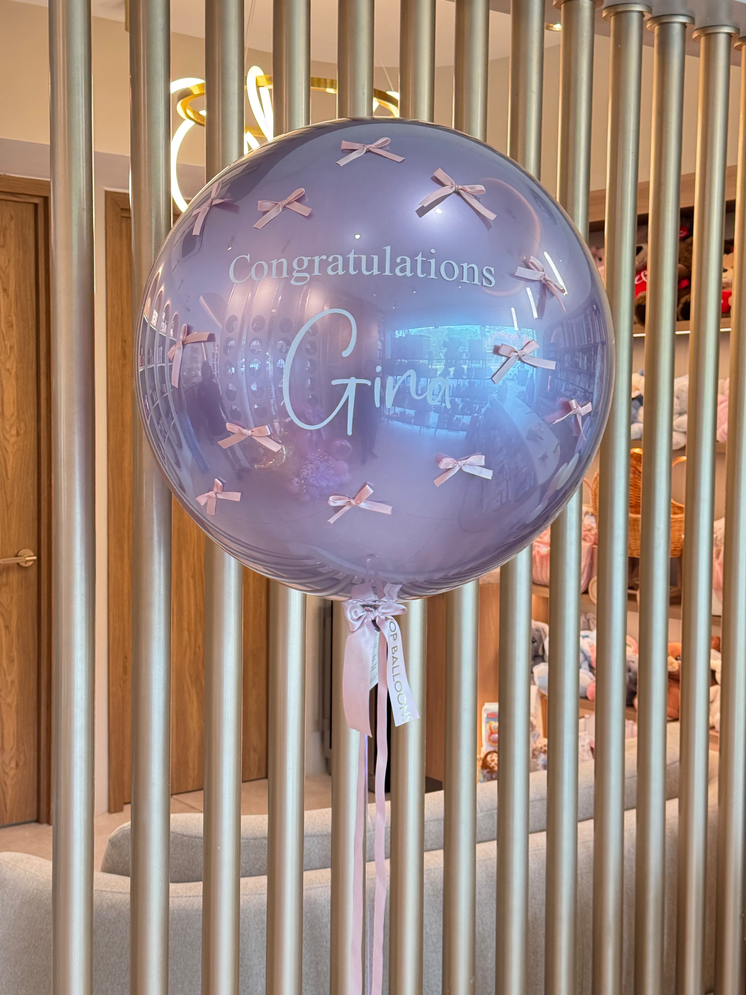 Purple Coquette Balloons