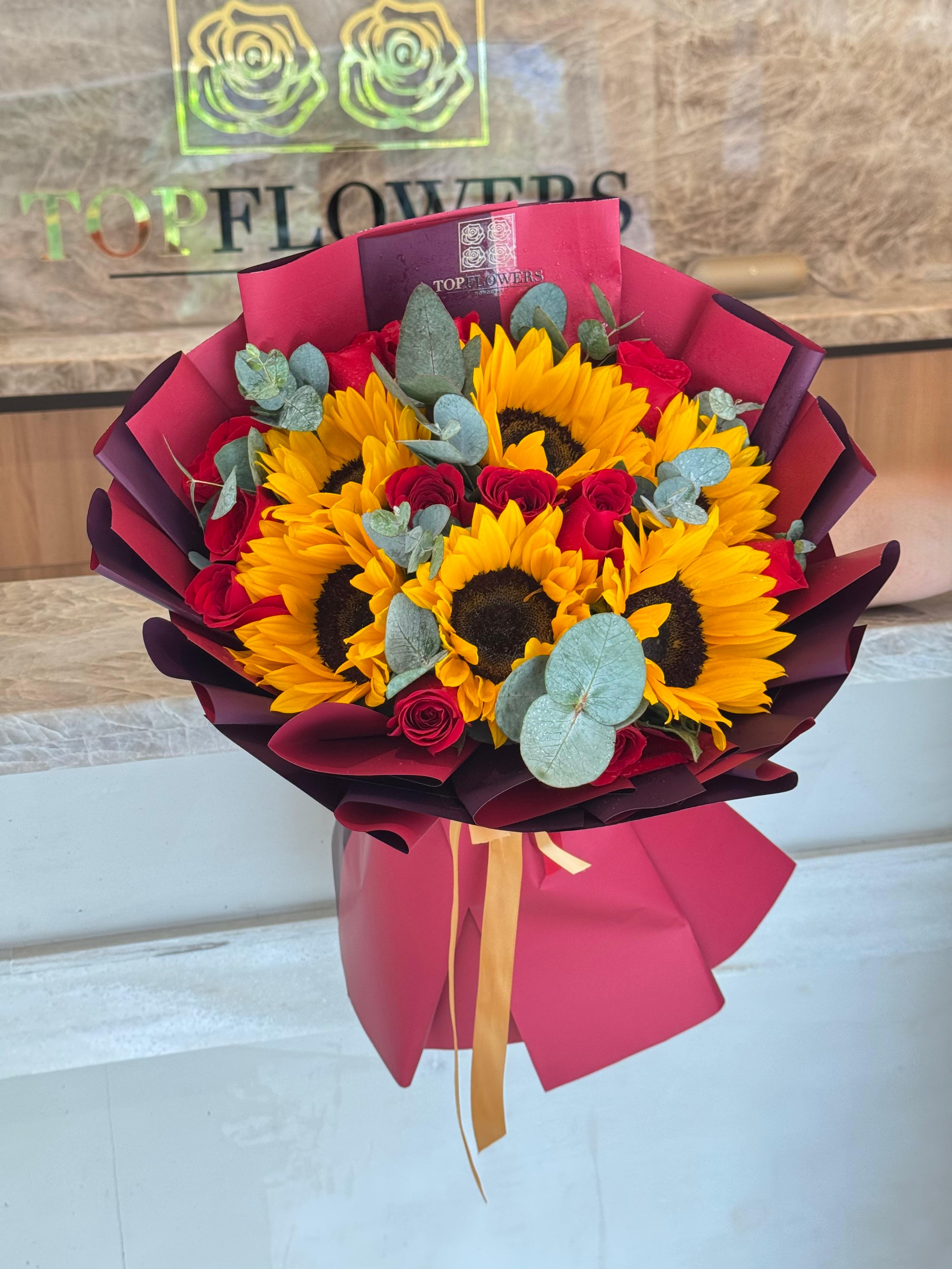 Sunflowers & Roses M