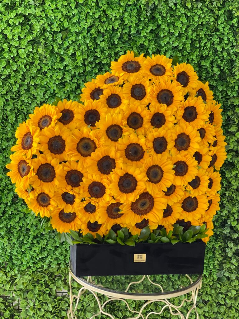 Sunflowers Heart
