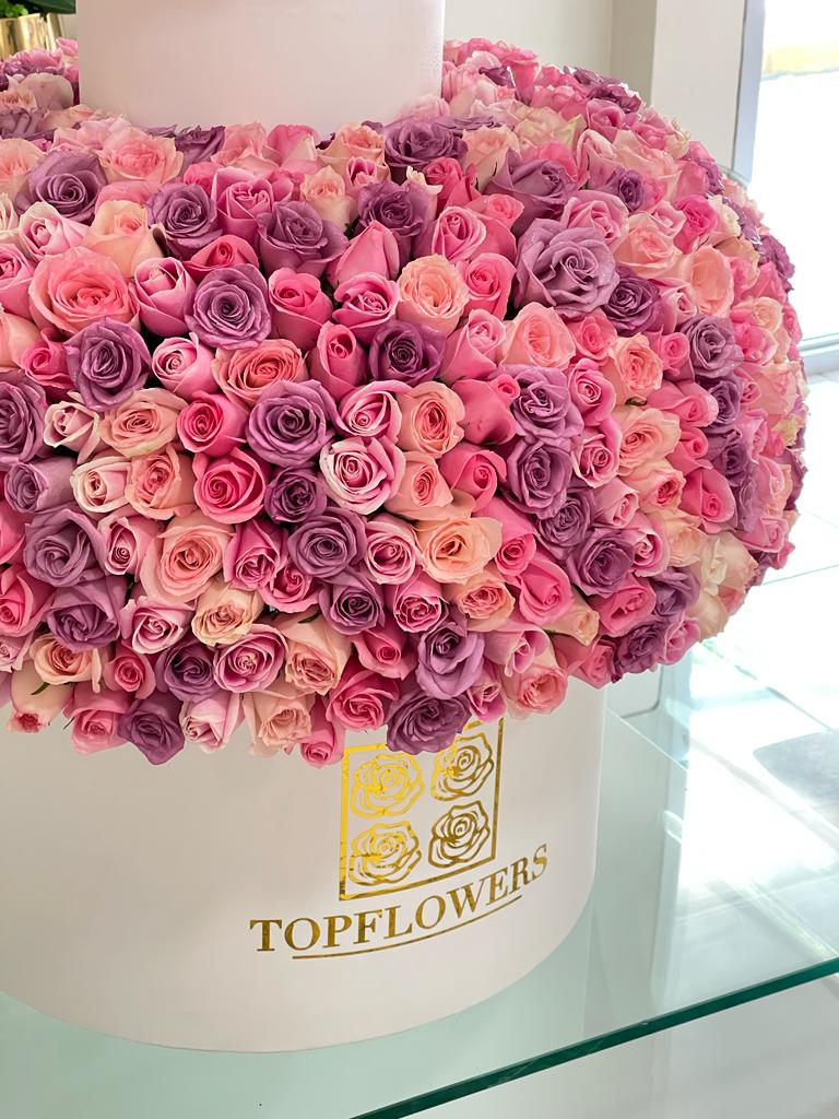 Two-Tier Roses